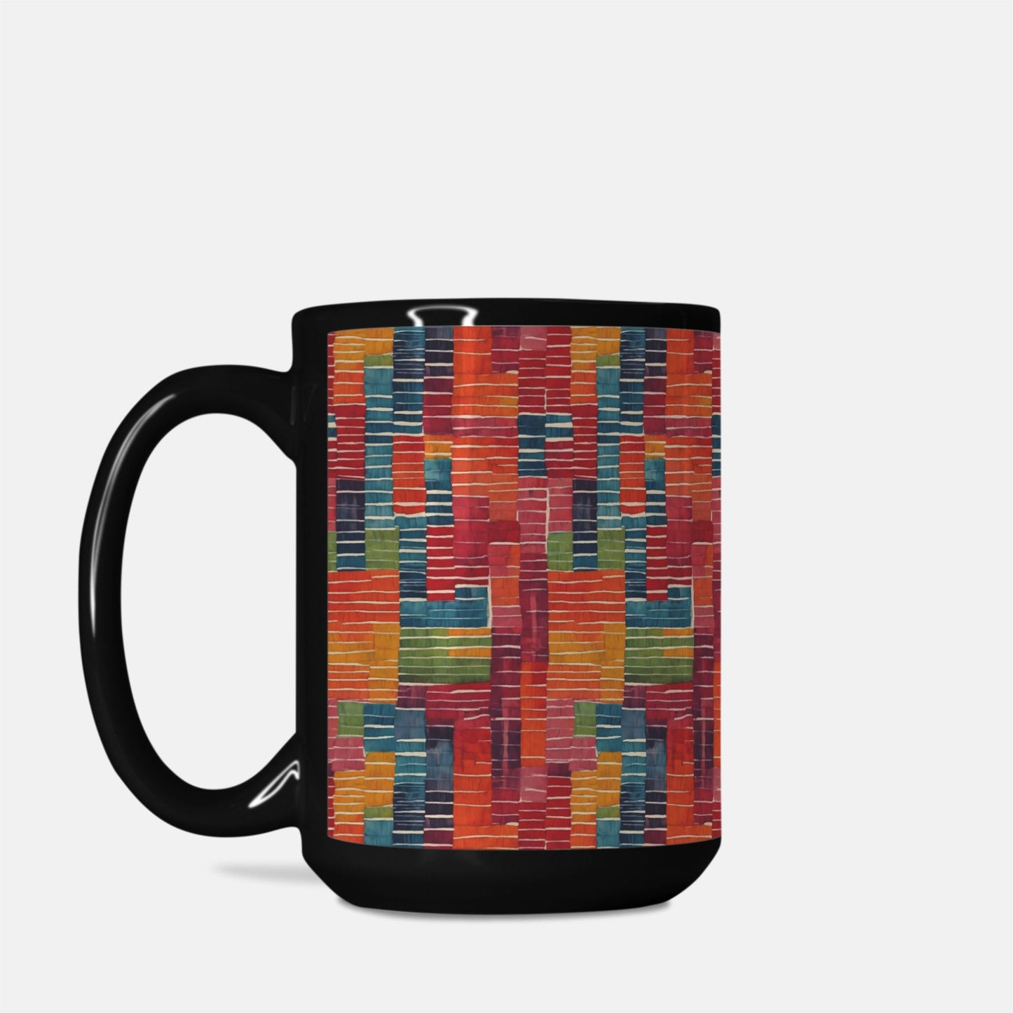 Mug Deluxe 15oz. Kantha Collection