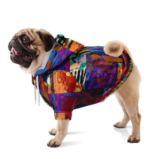 Fashion Dog Zip-Up Hoodie - Premium Fashion Dog Zip-Up Hoodie - AOP from Subliminator - Just $42.50! Shop now at Elementologie