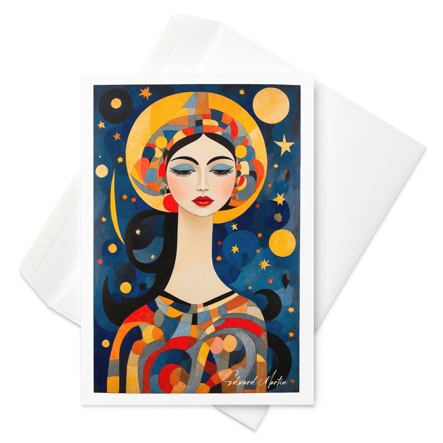 Blank Fine Art Note Card | Goddess Collection