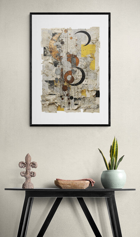 Mixed Media Art Print-Untitled No.134 by Edward Martin