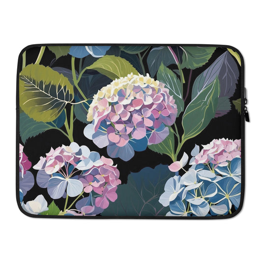 Snug Fit Stylish Laptop Sleeve | Hydrangea