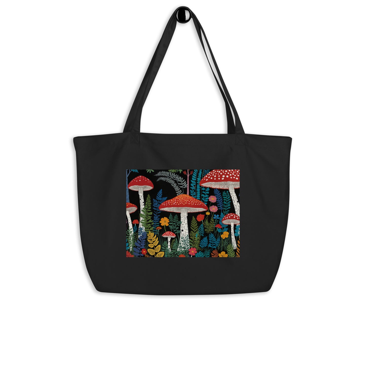 Spacious Organic Cotton Tote Bag