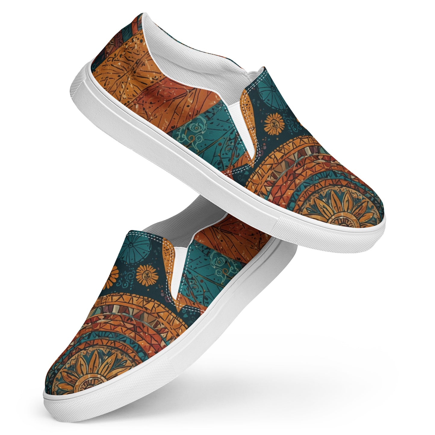 Stylish Men's Slip-On Canvas Shoes