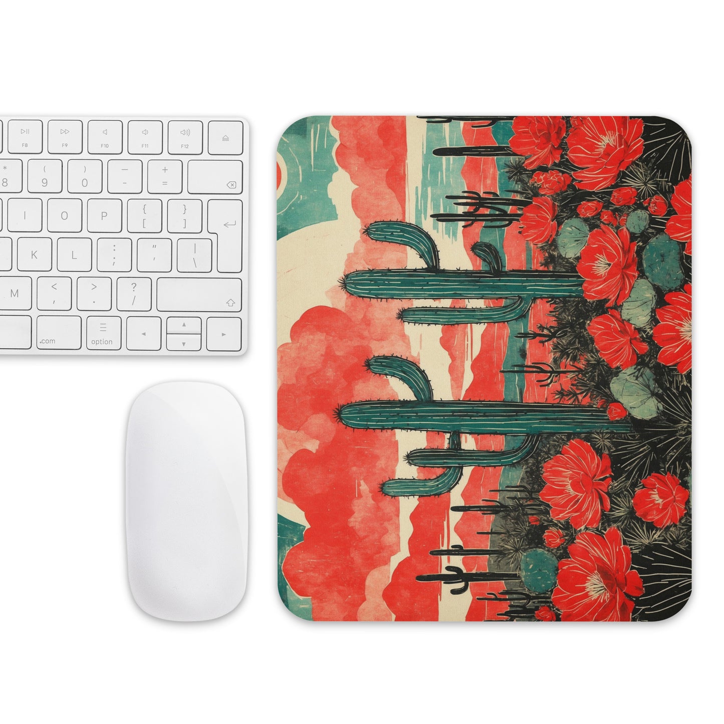 Artistic Mouse Pad | Desert Sunset Design