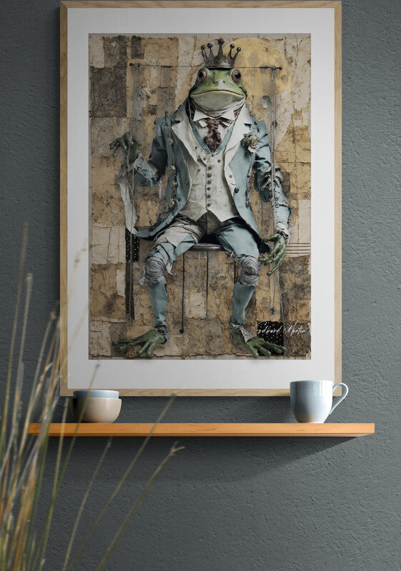 Museum-Quality Matte Paper Poster-Frog Prince