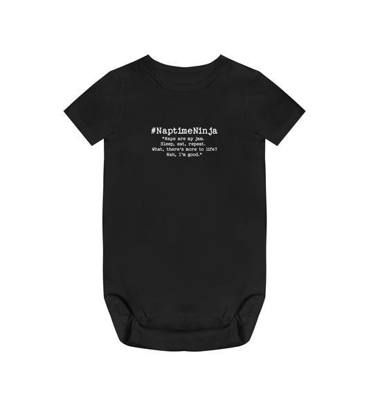 Eco-Cuddle Bliss: Elementologie Organic Baby Bodysuit - Soft, Sustainable, & Adorable! - Premium body from Creator Studio - Just $21.99! Shop now at Elementologie