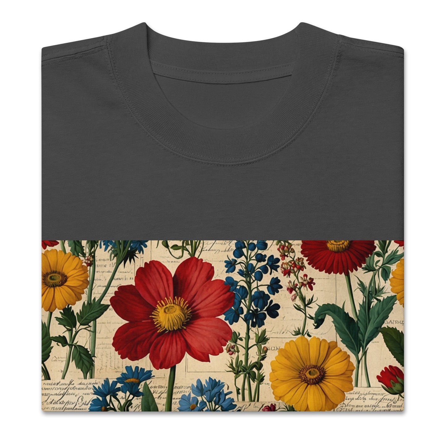 Botanica Collection Oversized Faded T-Shirt