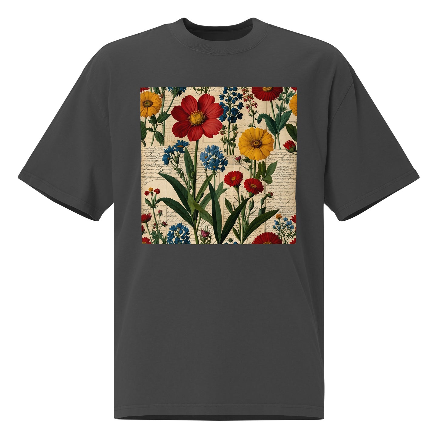 Botanica Collection Oversized Faded T-Shirt