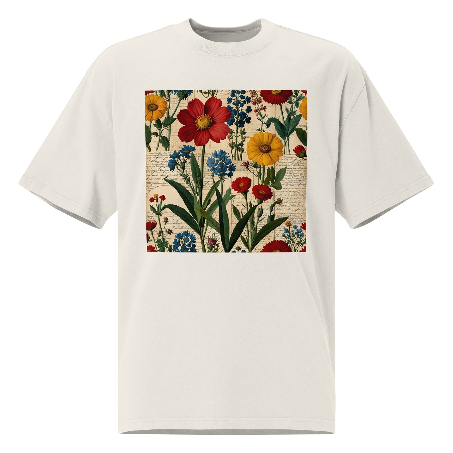 Botanica Collection Oversized Faded T-Shirt