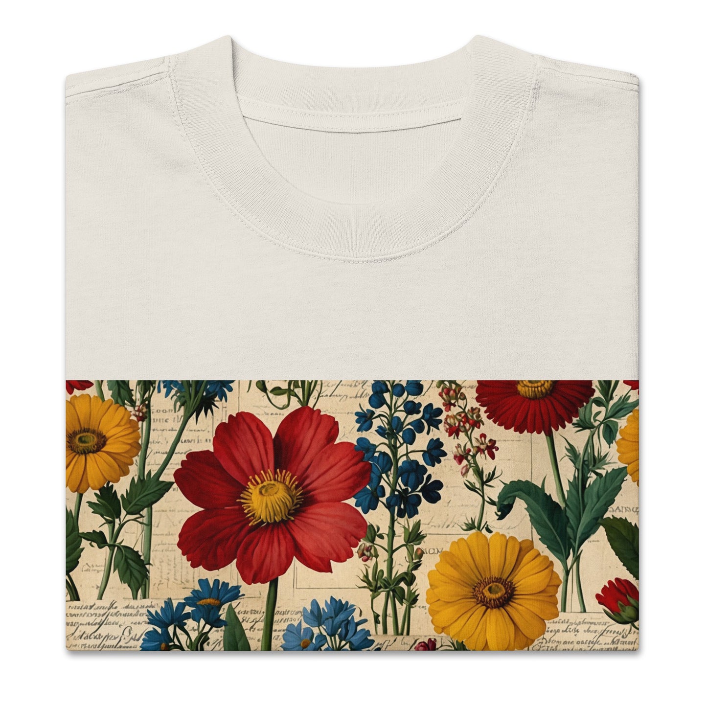 Botanica Collection Oversized Faded T-Shirt