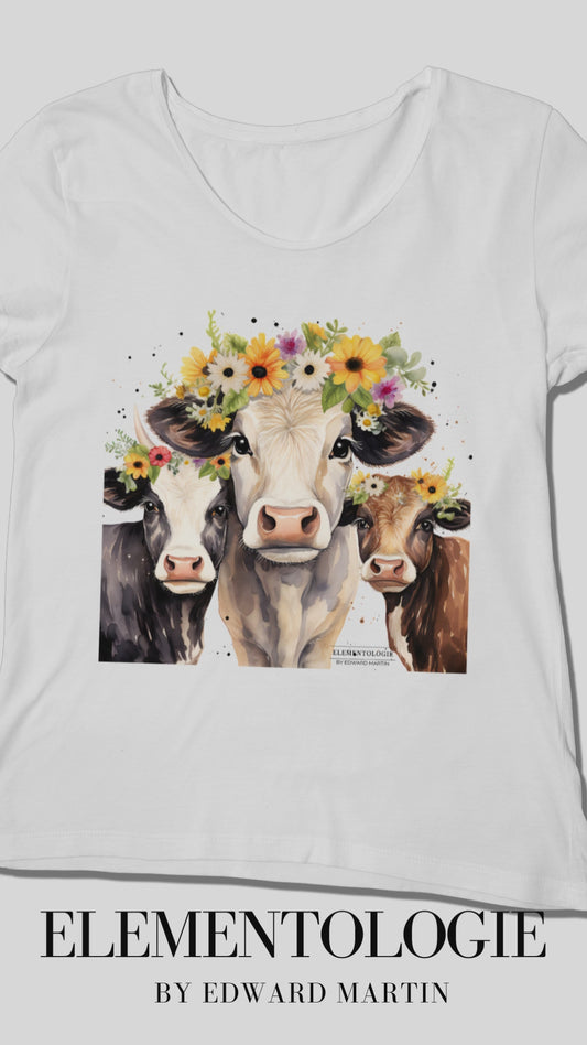 Women’s Boyfriend T-shirt-Down on the Farm Collection