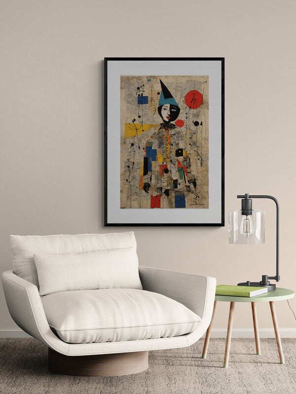 Edward Martin Abstract Art Poster - Premium Matte Paper