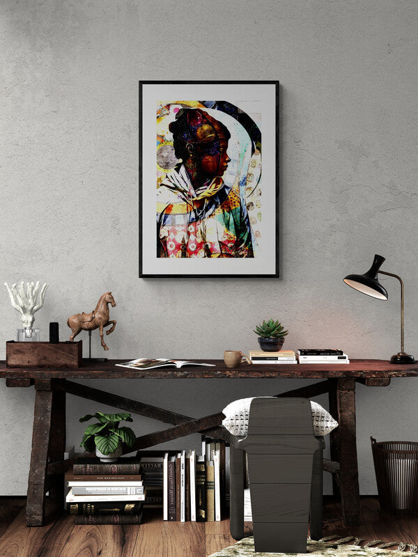 Edward Martin's Shiloh - Unique Abstract Wall Art Poster