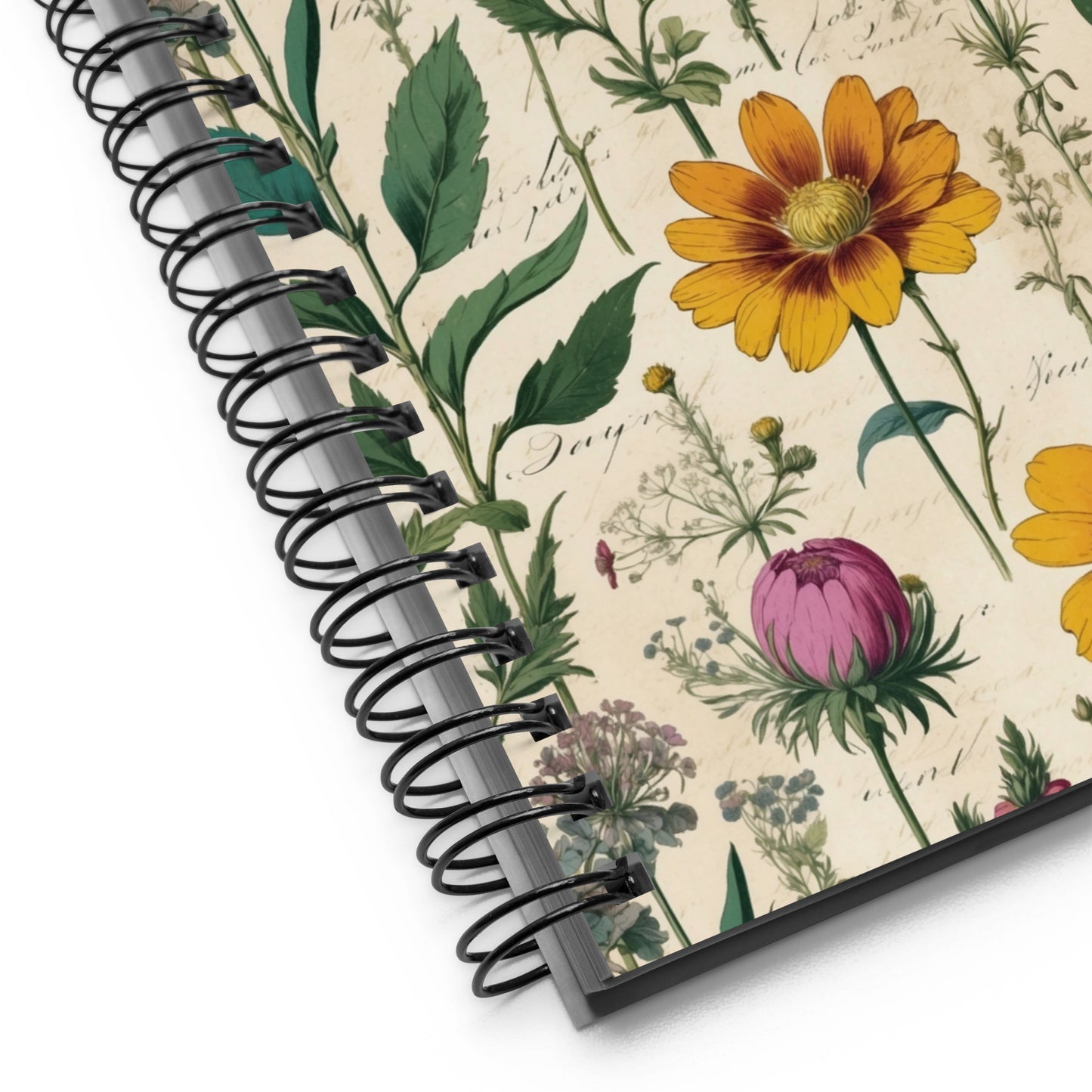 Artistic Wire-Bound Notebook| Nature Field Notes