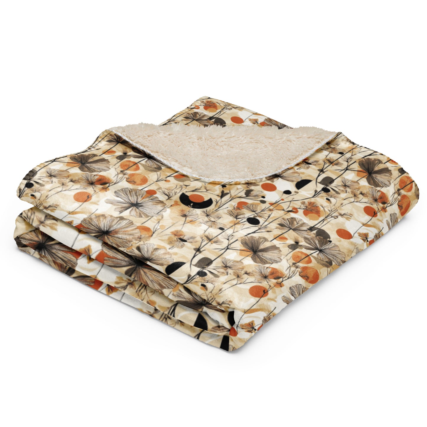 Plush Sherpa Throw Blanket