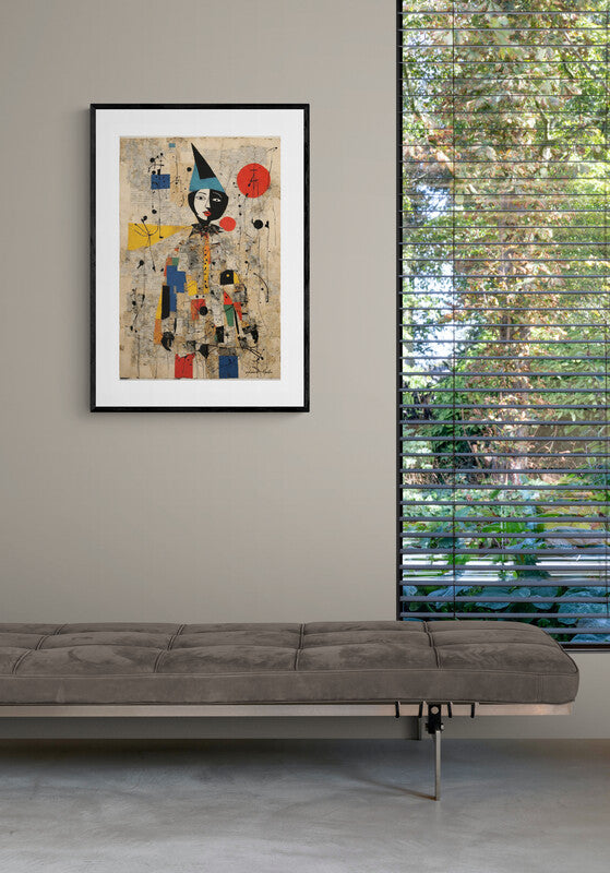 Edward Martin Abstract Art Poster - Premium Matte Paper