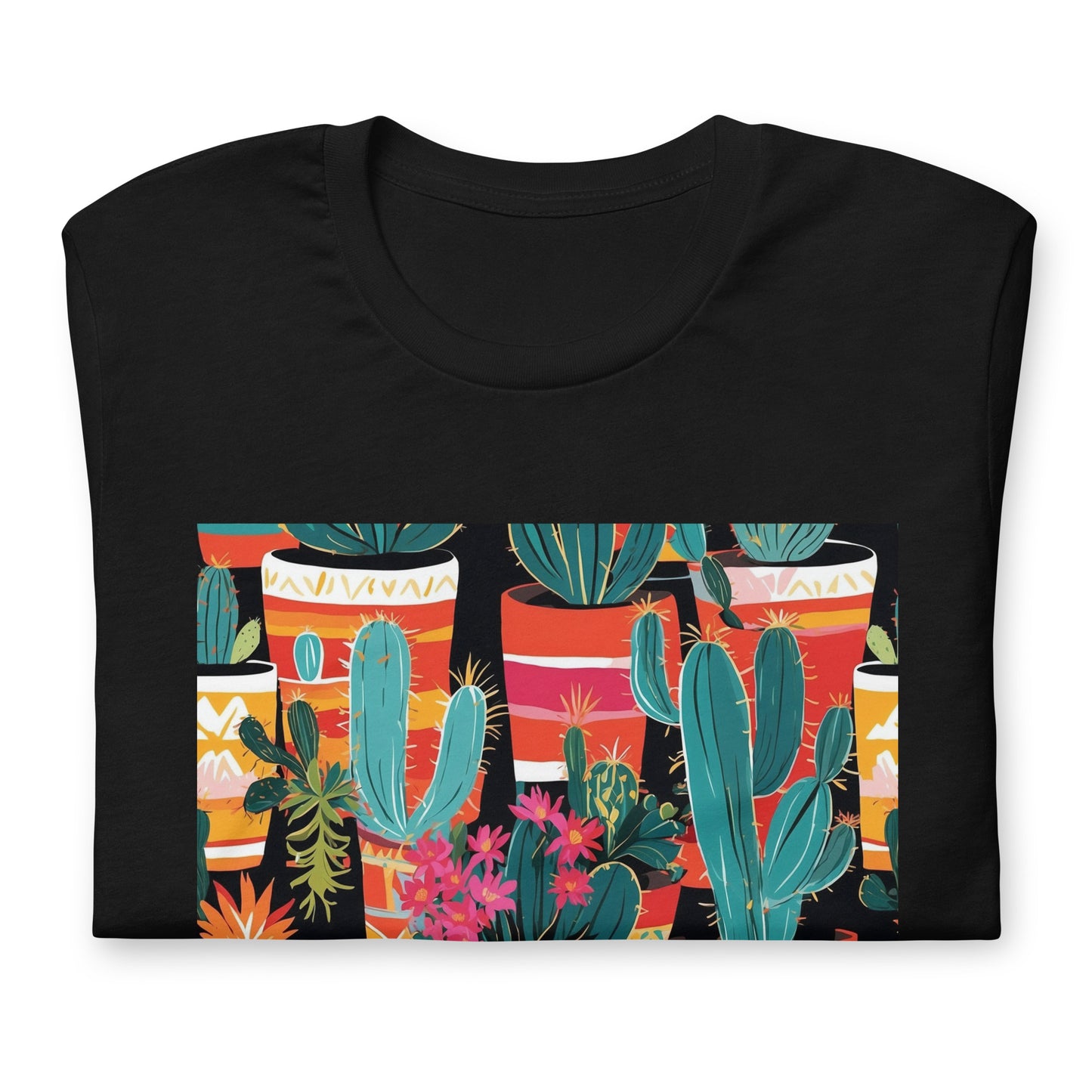 Unisex Staple Eco T-shirt- Blooming Cactus