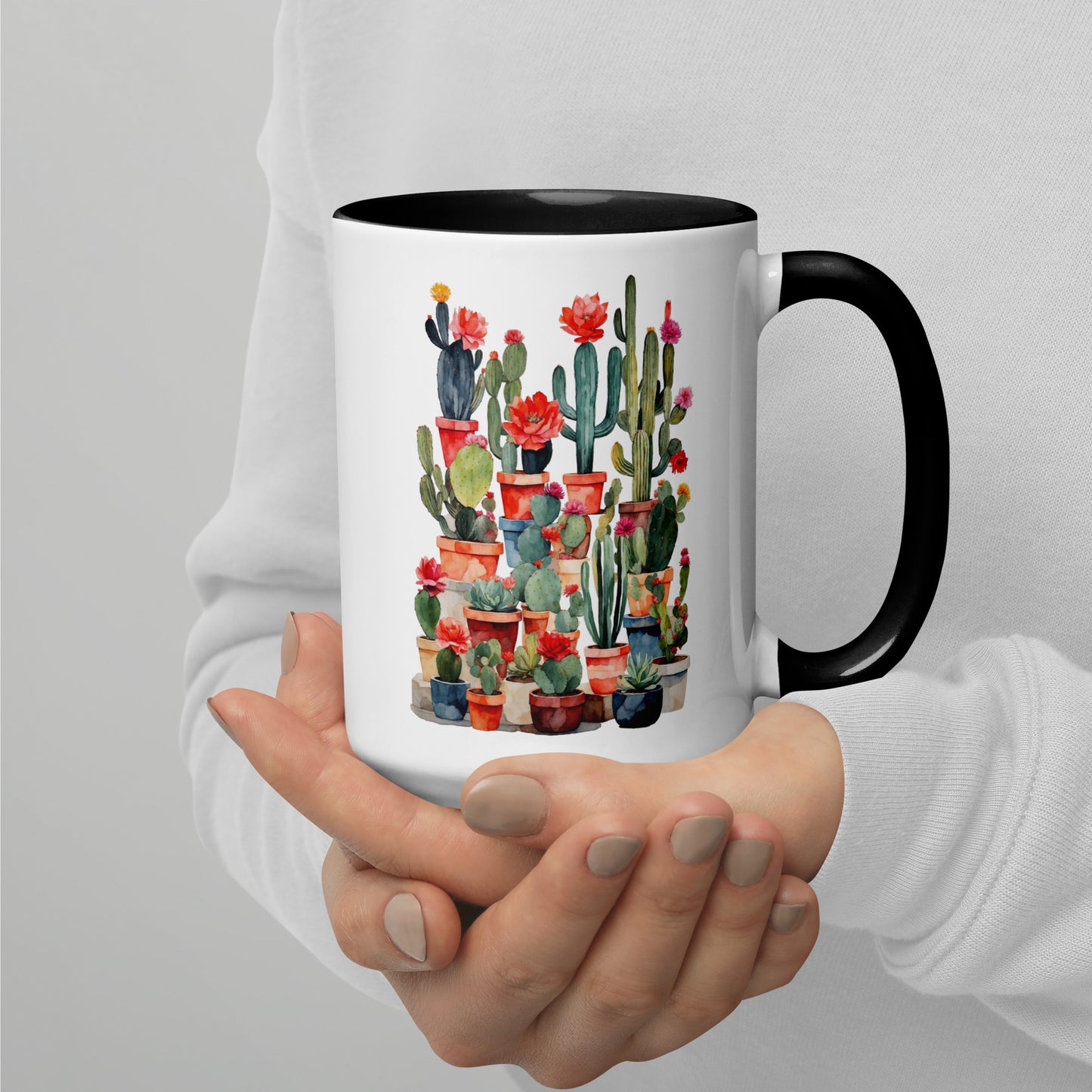 Blooming Cactus| Coffee Mug