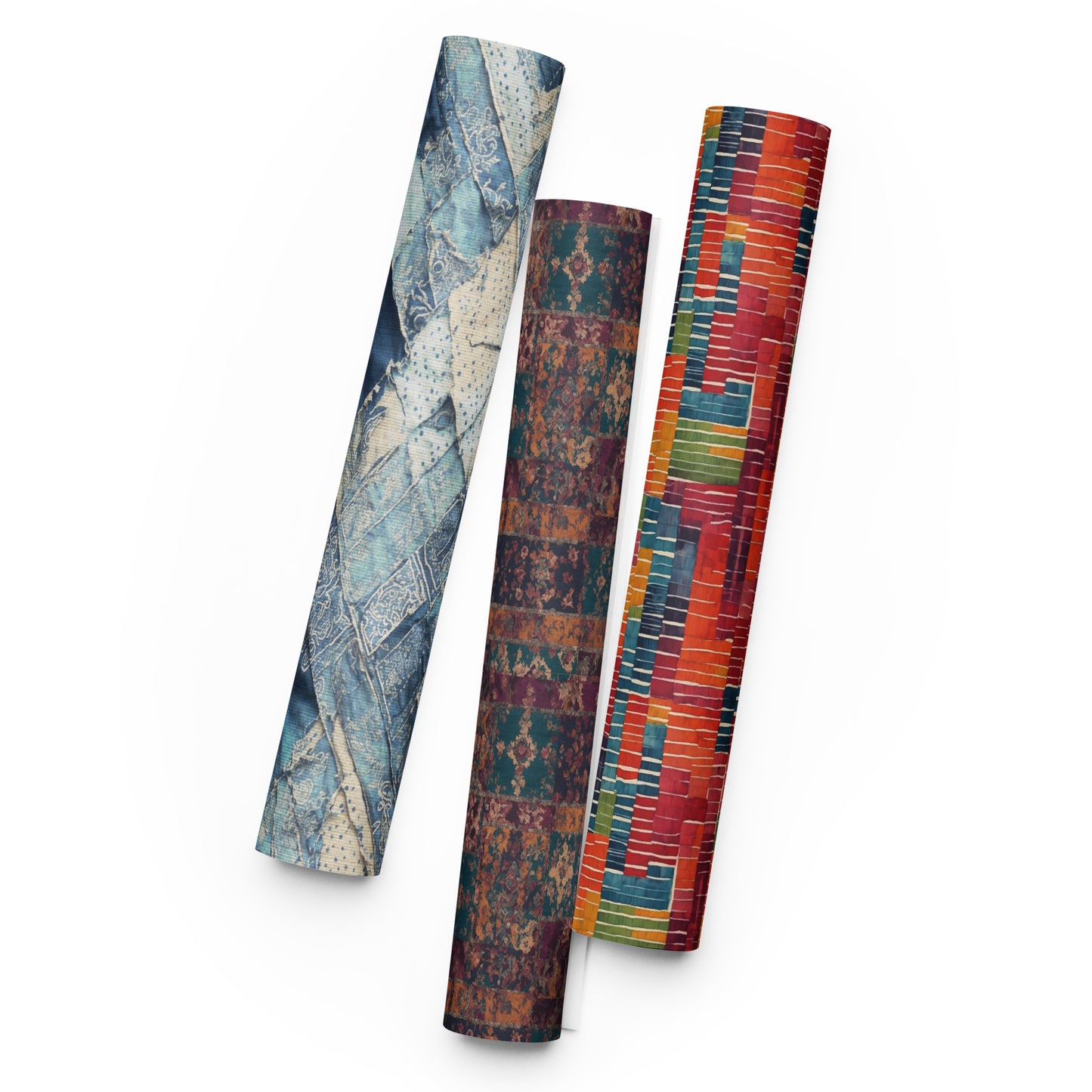 Artistic Wrapping Paper Sheets - Set of 3