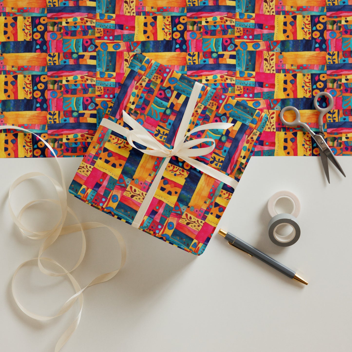 Level Up Your Gift Game: Elementologie Premium Wrapping Paper Sheets - Exquisite Designs, Luxe Matte Finish, 3-Pack Value