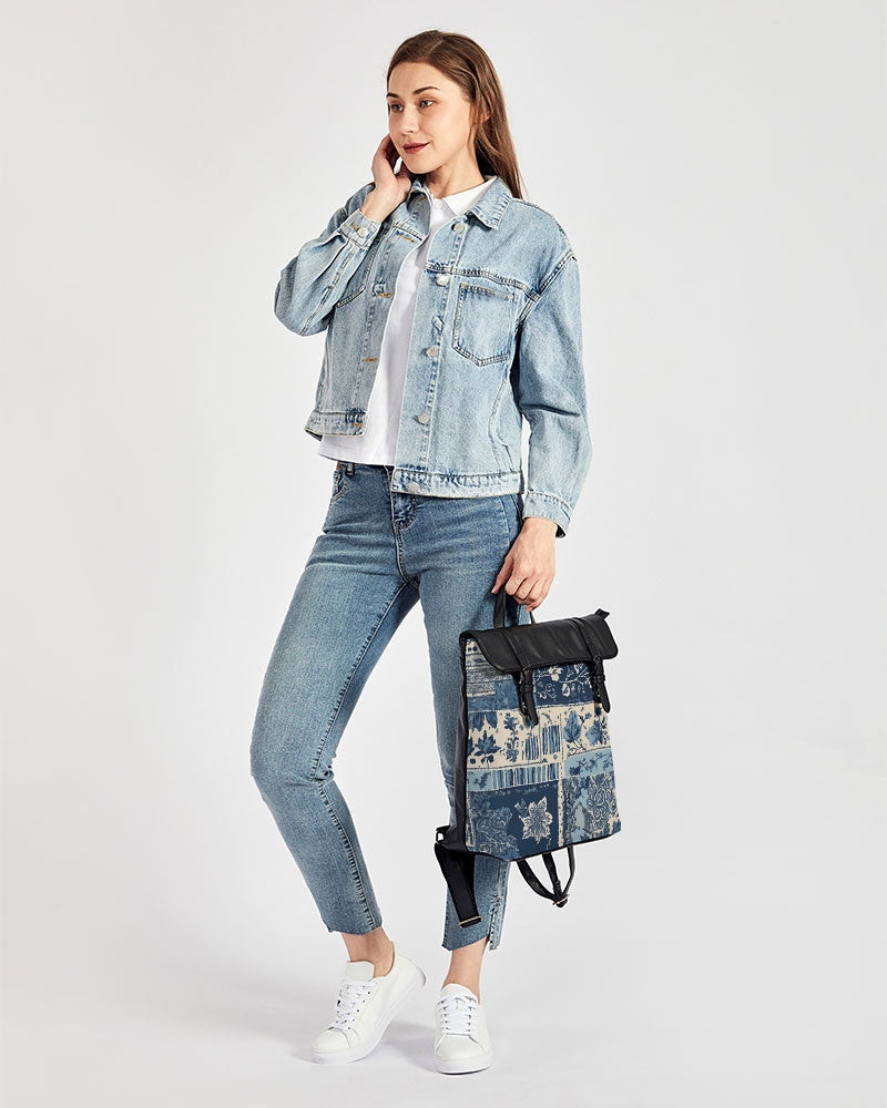 Versatile Boho Casual Flap Backpack