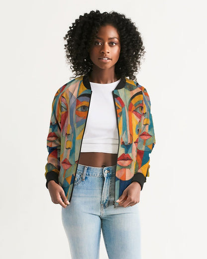Own the Runway: Limited-Edition Women's Bomber Jacket by Edward Martin (Hand-Cut & Crafted Designs)