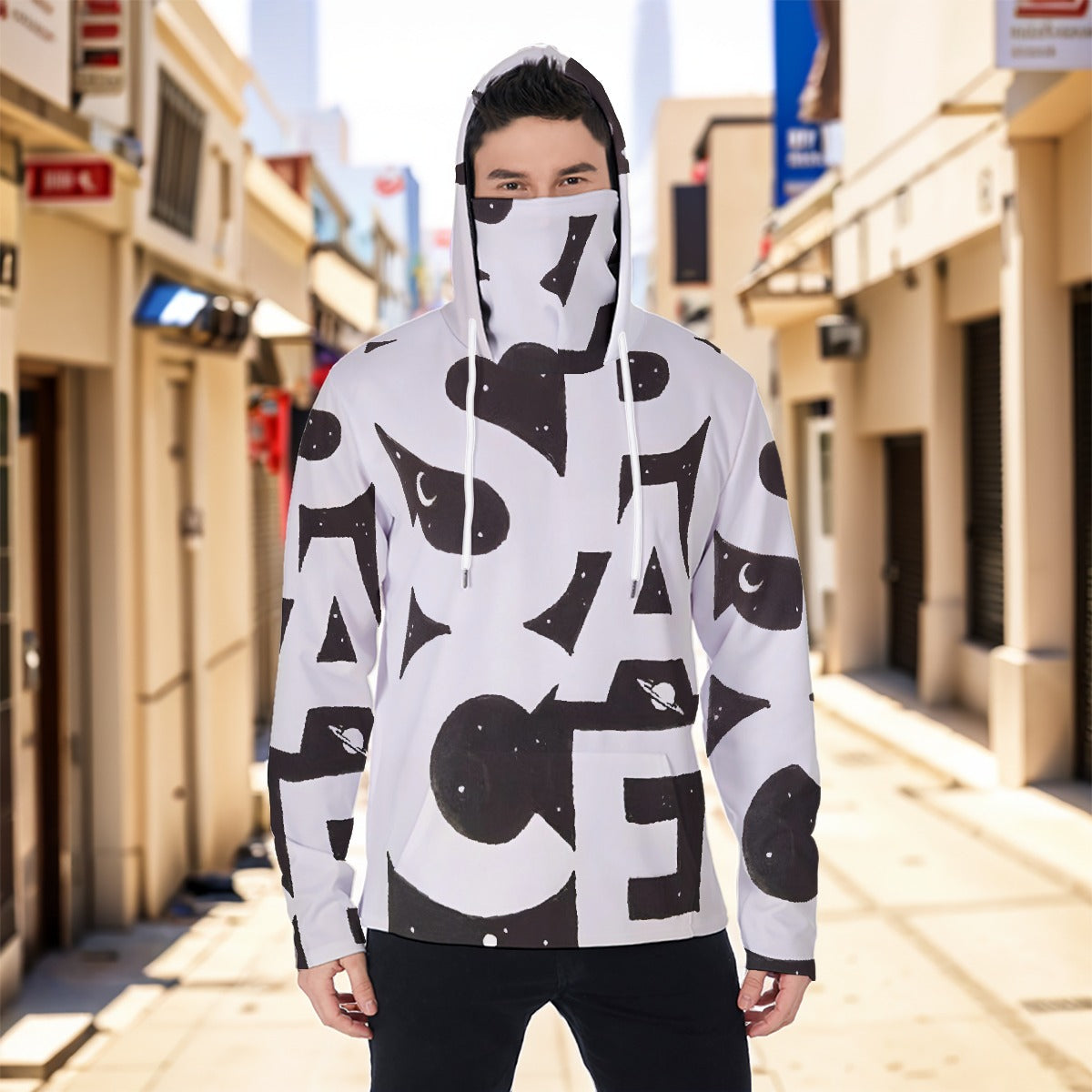 Eco-friendly Men's Masked Hoodie