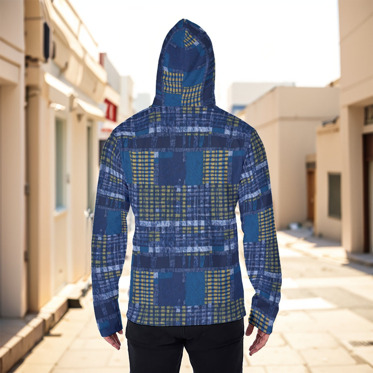 Eco-friendly Men's Masked Hoodie