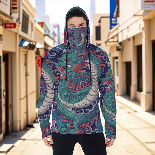 Eco-friendly Men's Masked Hoodie