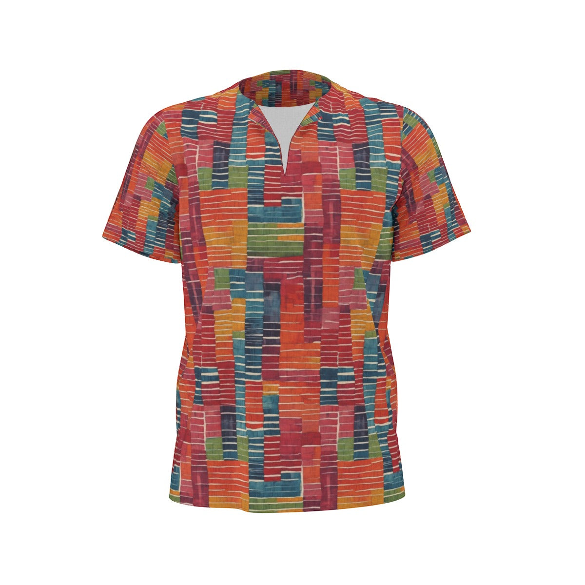 All-Over Print  Men's African Dashiki Shirt