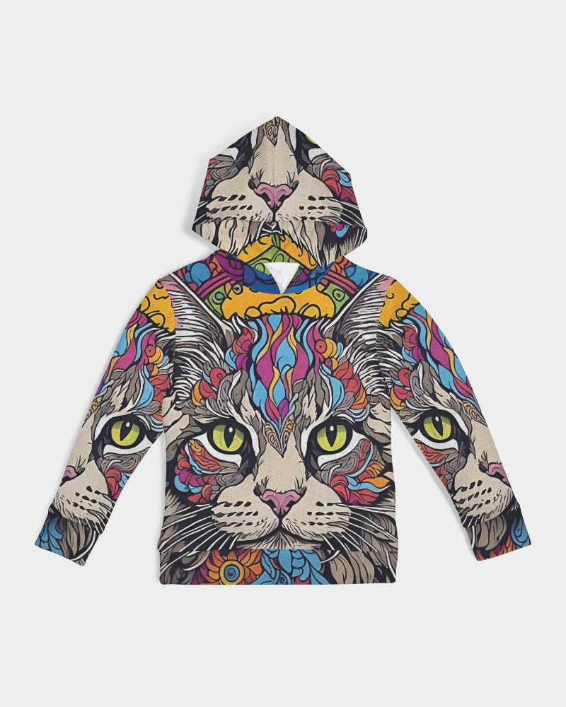 Children's Mandala Cat Hoodie