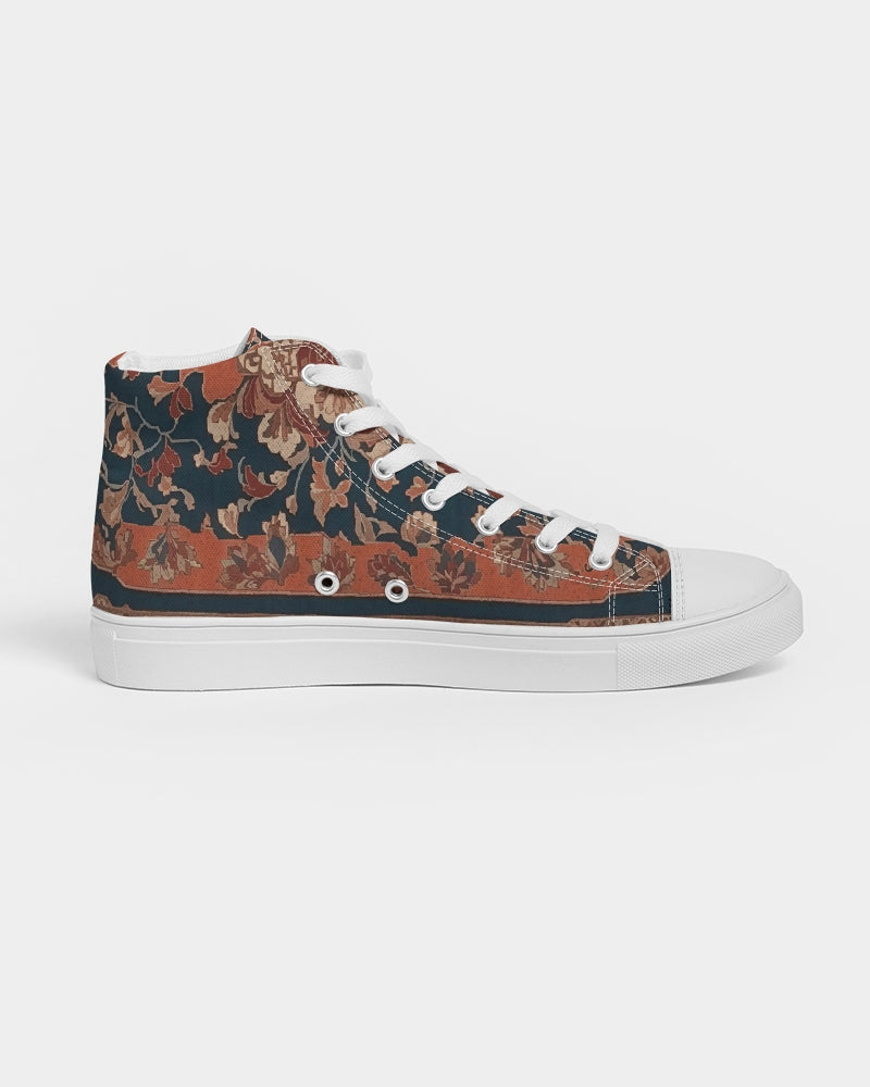 Men's Hightop Canvas Shoe-Persian Collection