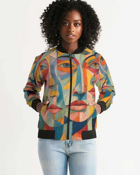 Own the Runway: Limited-Edition Women's Bomber Jacket by Edward Martin (Hand-Cut & Crafted Designs)