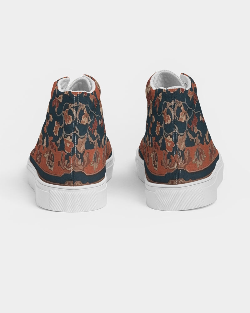 Men's Hightop Canvas Shoe-Persian Collection