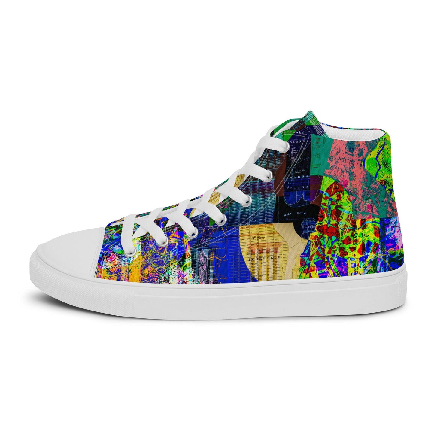 Men’s high top canvas shoes - Elementologie