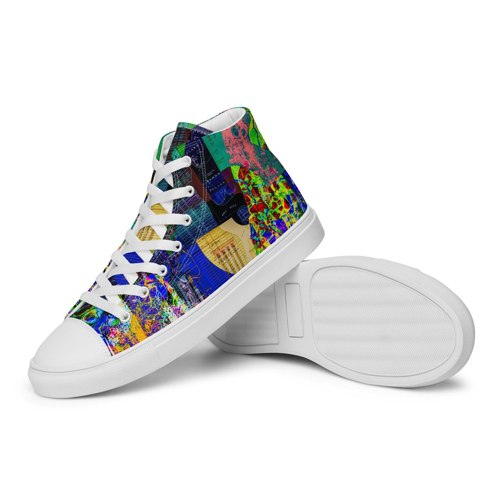 Men’s high top canvas shoes - Elementologie