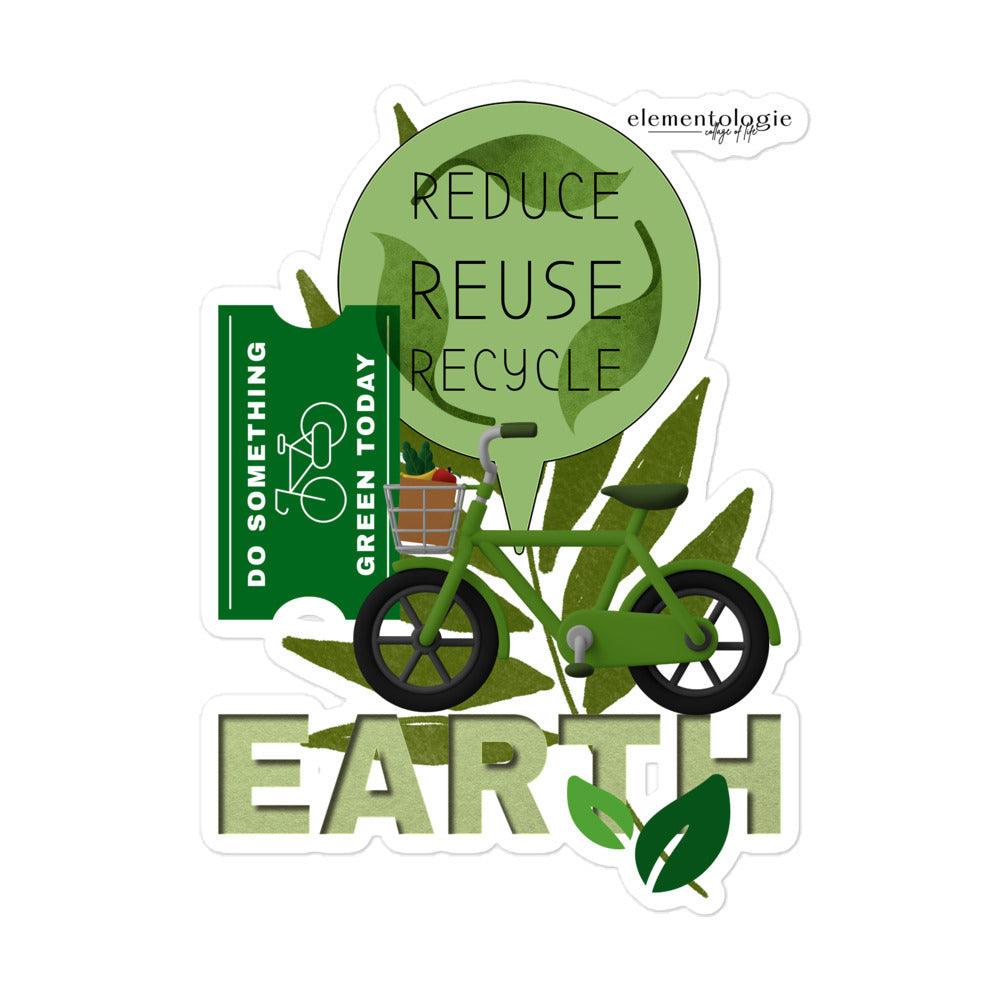 Bubble-free stickers-Reduce-Reuse-Recycle - Elementologie