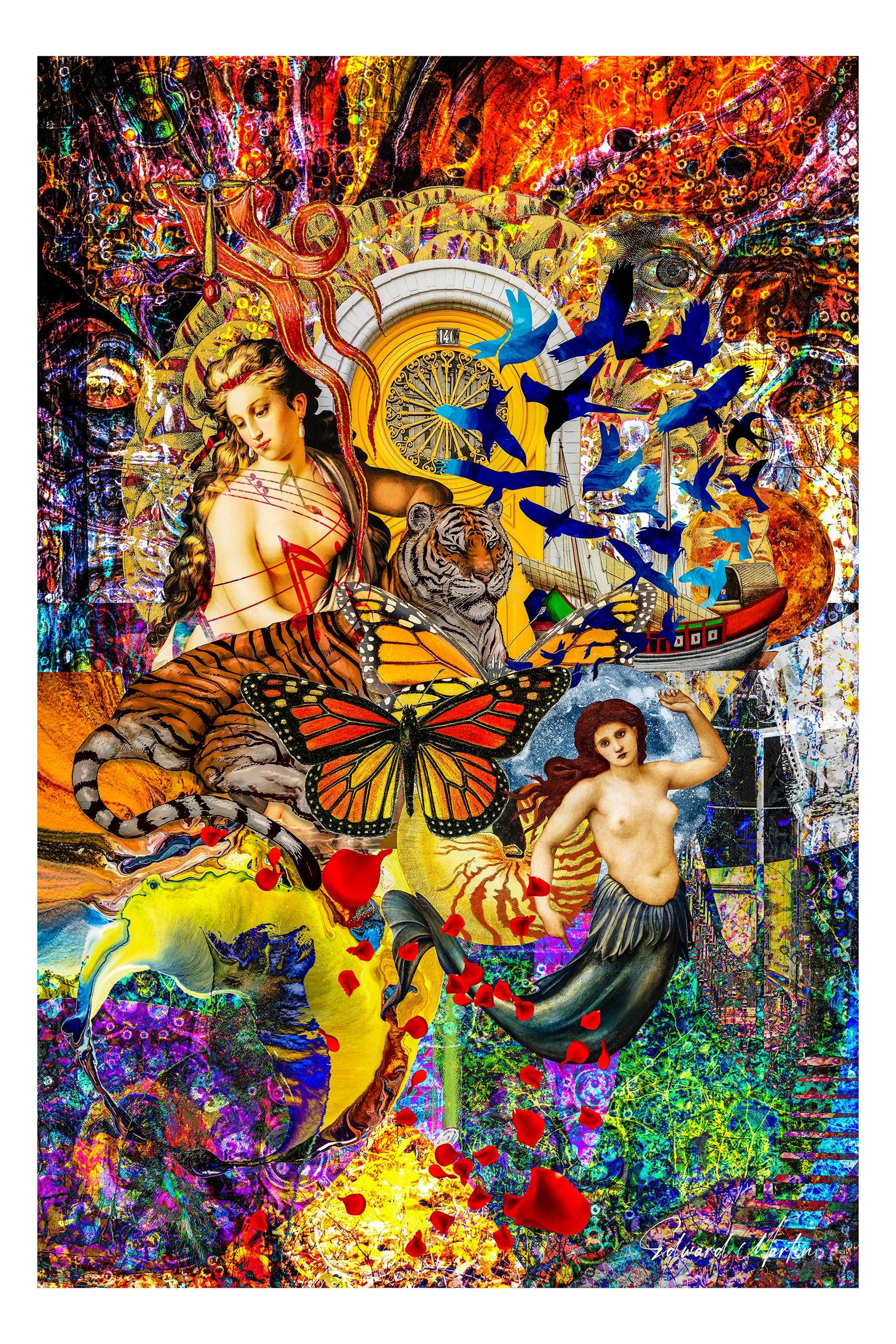 Collage Art Print from Elementologie® - Elementologie