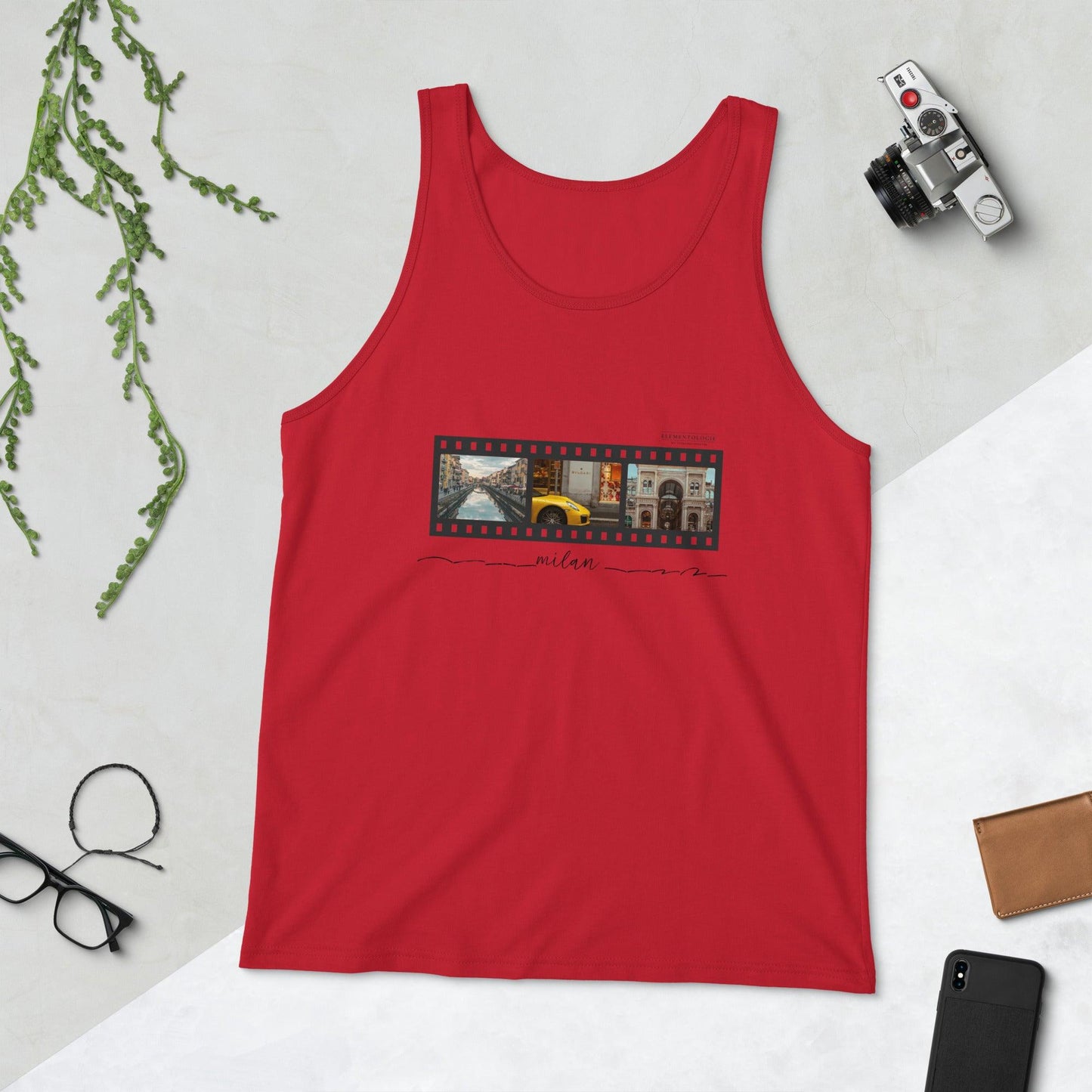 Unisex Tank Top-Milan by Edward Martin - Elementologie