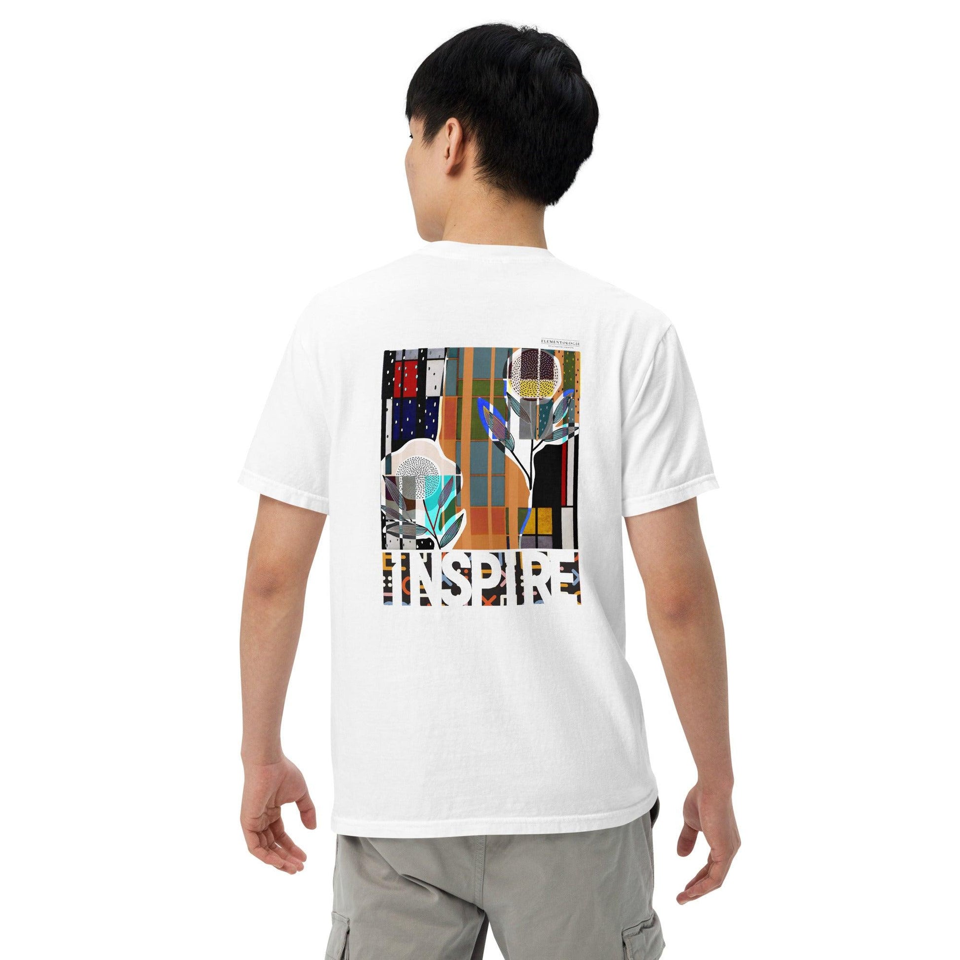 Men’s garment-dyed heavyweight t-shirt-Inspire by Edward Martin - Elementologie