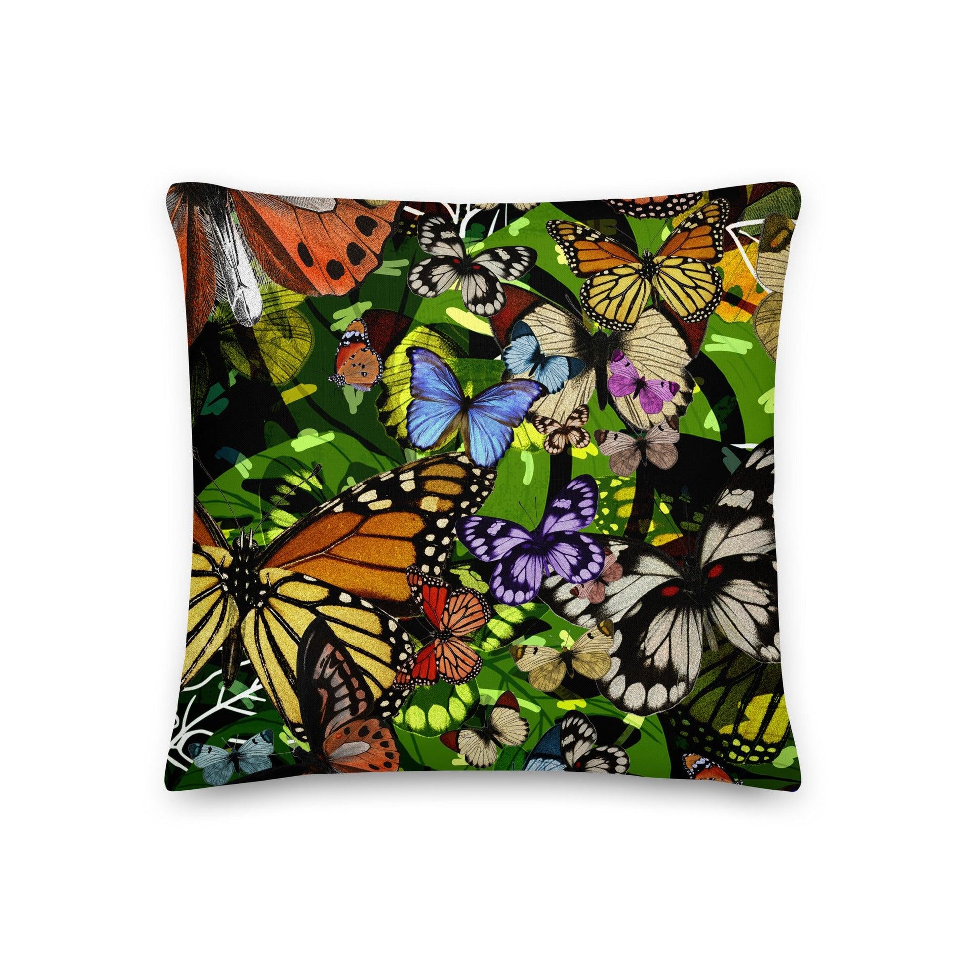 Premium Pillow-Papillons by Edward Martin - Elementologie