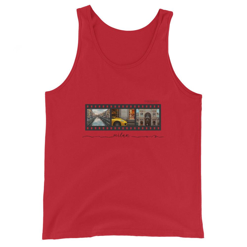 Unisex Tank Top-Milan by Edward Martin - Elementologie