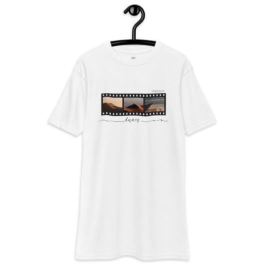 Unisex premium heavyweight tee-Dunes by Edward Martin - Elementologie