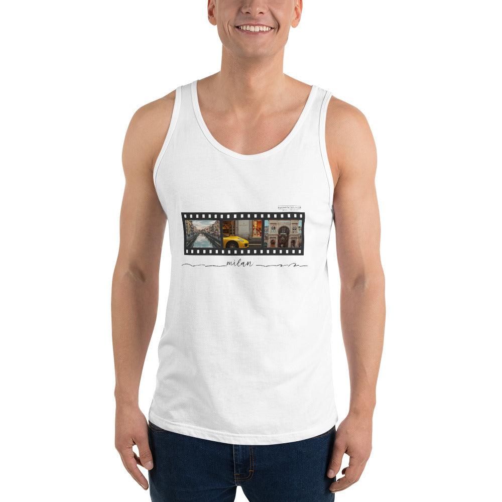 Unisex Tank Top-Milan by Edward Martin - Elementologie