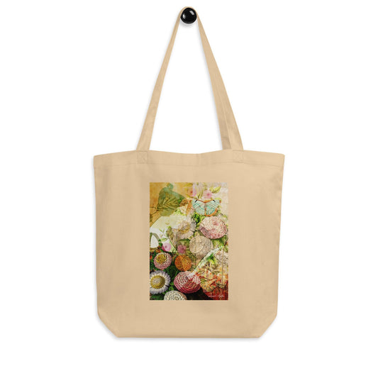 Eco Tote Bag-a bOOK IN THE gARDEN BY eDWARD mARTIN - Elementologie