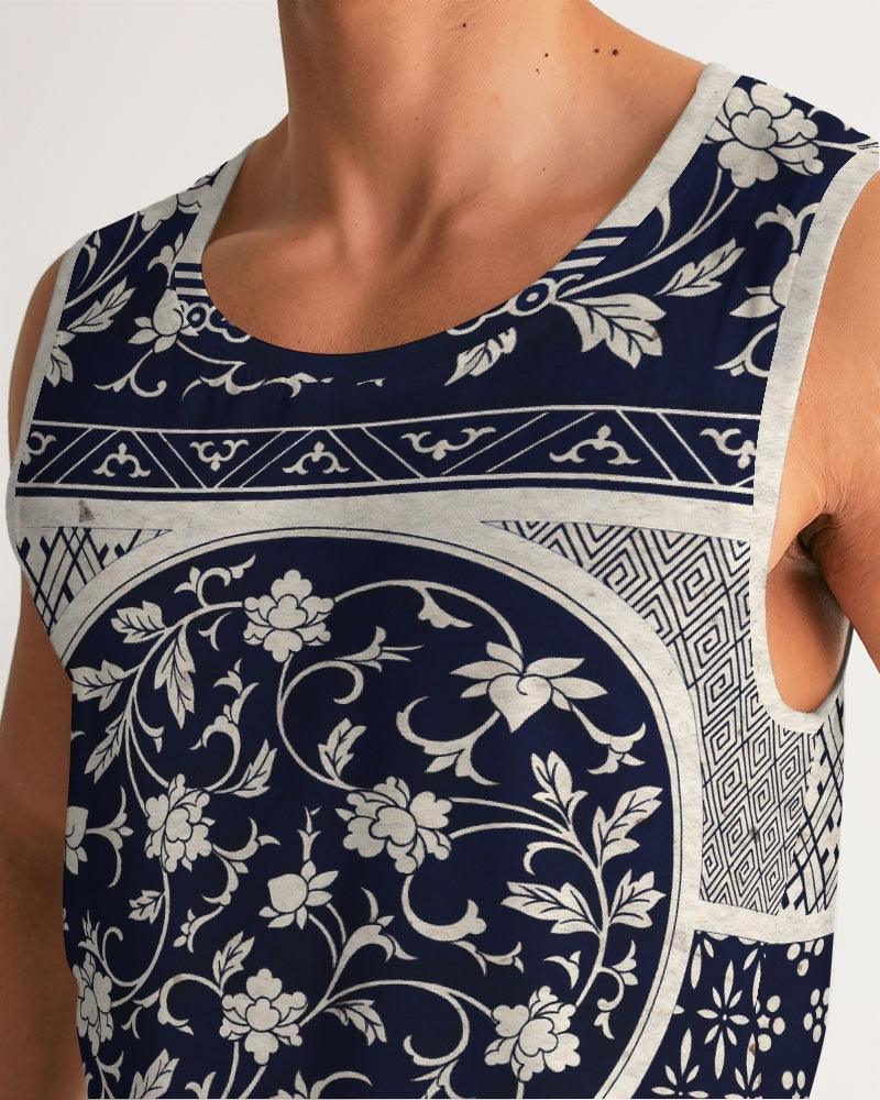 Men's Sports Tank-Chinese Floral - Elementologie