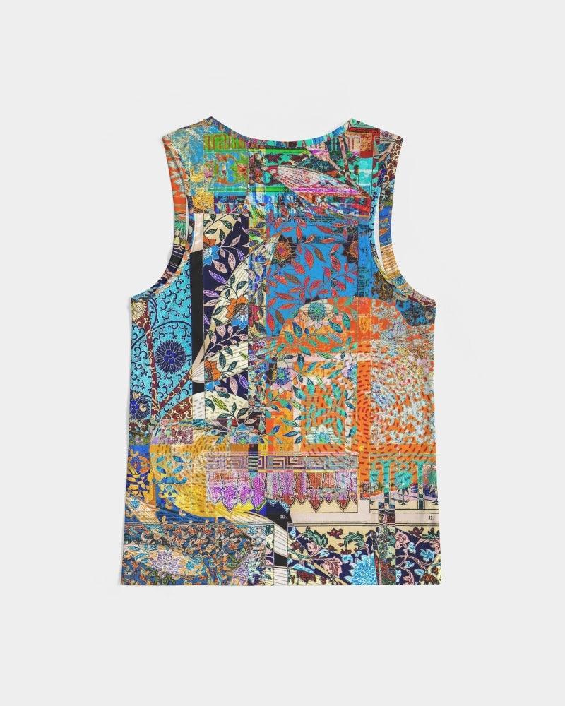 Men's Sports Tank-Abstract No..406 by Edward Martin - Elementologie