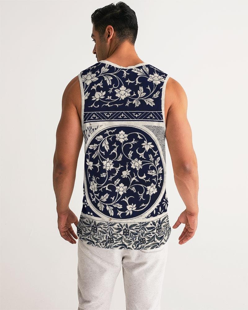 Men's Sports Tank-Chinese Floral - Elementologie