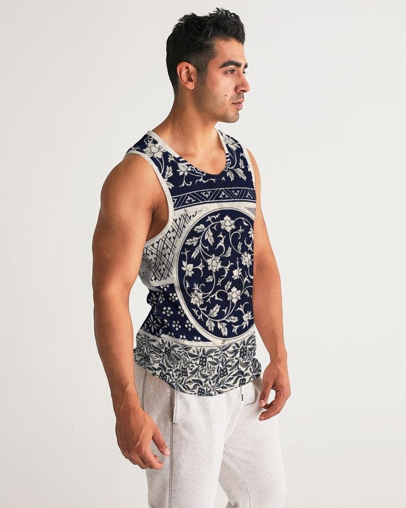 Men's Sports Tank-Chinese Floral - Elementologie