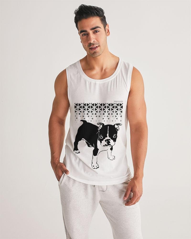 Men's Sports Tank-Good Boy by Edward Martin - Elementologie